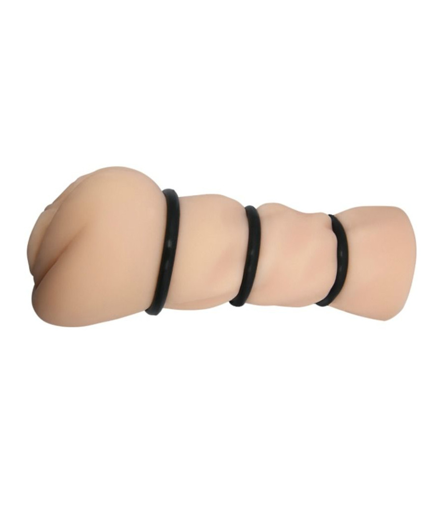 CRAZY BULL - VAGINA MASTURBADOR CON ANILLOS