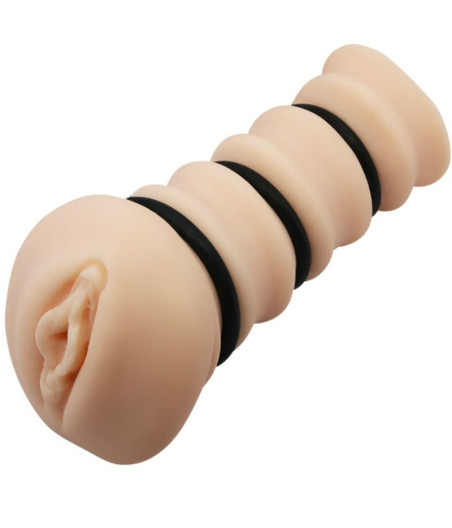 CRAZY BULL - MASTURBADOR WITH RINGS VAGINA MODEL 2