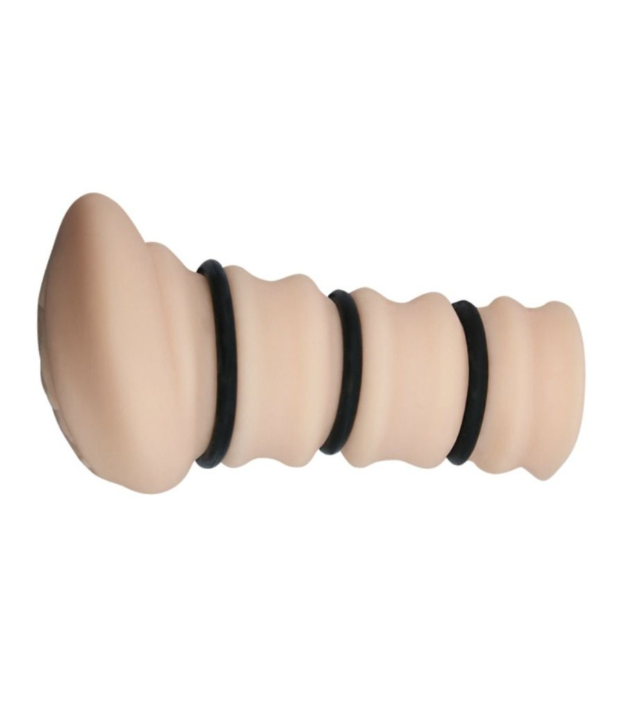 CRAZY BULL - MASTURBADOR CON ANELLI VAGINA MODELLO 2