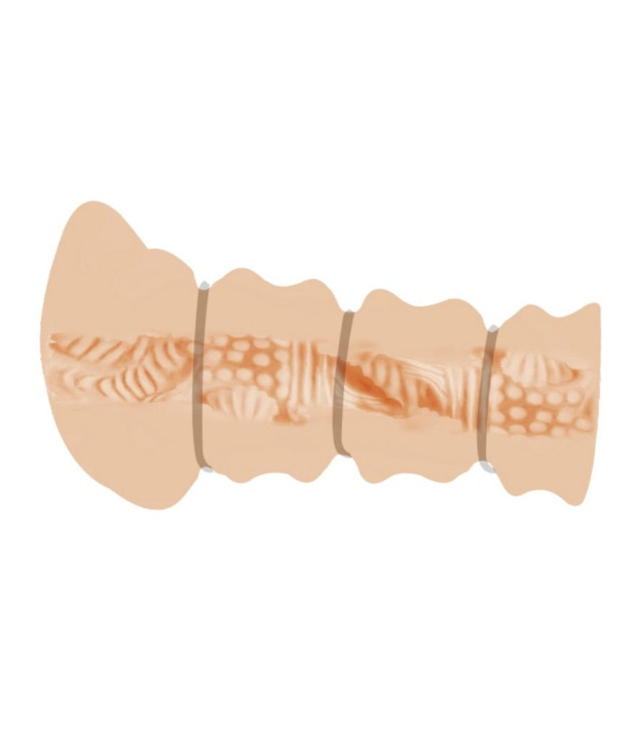 CRAZY BULL - MASTURBADOR WITH RINGS VAGINA MODEL 2