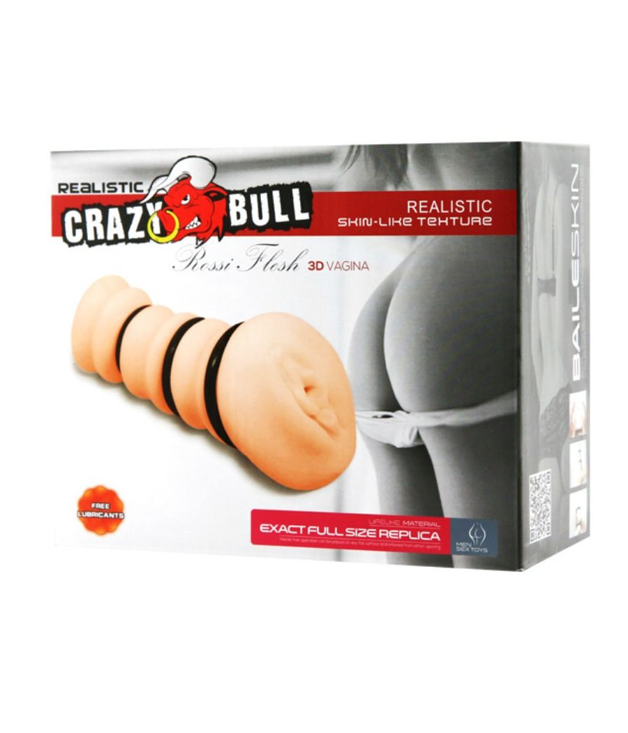 CRAZY BULL - MASTURBADOR MIT RINGEN VAGINA MODELL 2