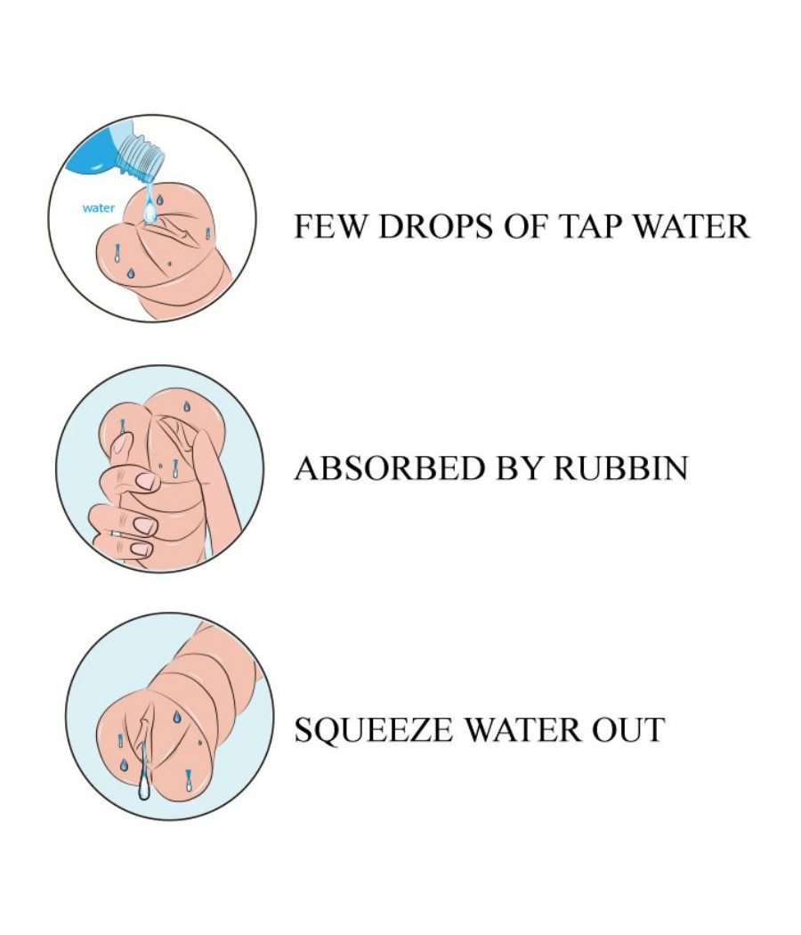 CRAZY BULL - MASTURBADOR PELLE ACQUA MODELLO VAGINA 3