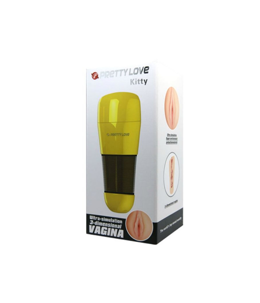 PRETTY LOVE - MASTURBADOR DE VAGINA LOVE KITTY 2