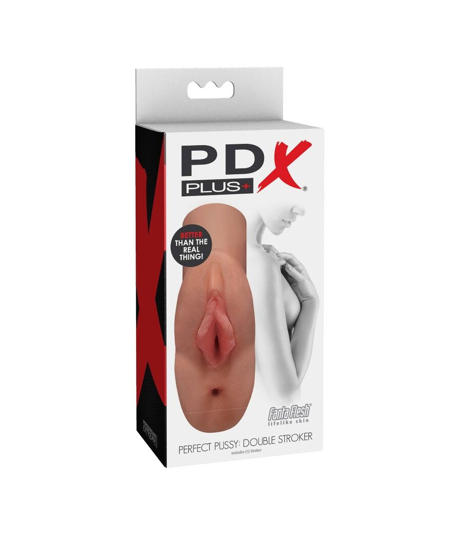 PDX PLUS - PERFECT PUSSY DOUBLE STROKER MASTURBADOR VAGINA Y ANO