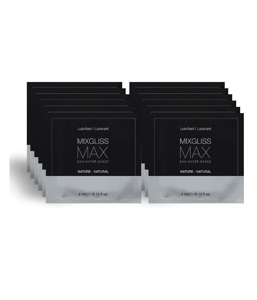 MIXGLISS - LUBRIFIANT DILATATEUR ANAL MAX PACK 12 UNIDOSE 4ML