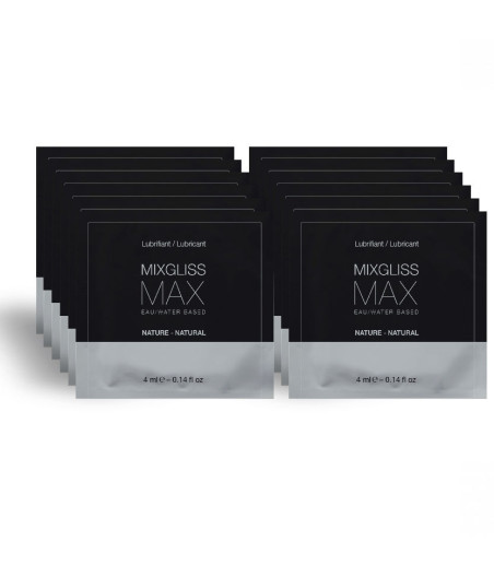 MIXGLISS - MAX ANAL DILATOR SCHMIERMITTEL PACKUNG 12 EINZELDOSIS 4ML