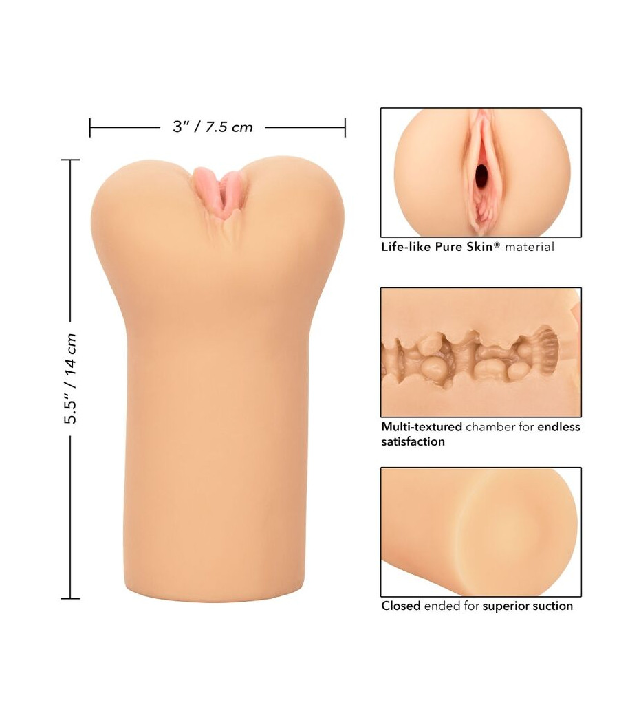 CALEXOTICS - BOUNDLESS VULVA STROKER HELLE HAUT