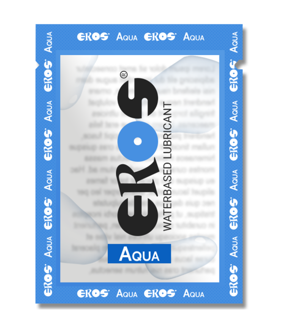 EROS AQUA - LUBRICANTE BASE AGUA 4 ML