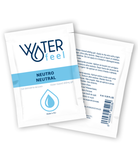 WATERFEEL - GEL SCORREVOLE NEUTRO A BASE ACQUA 6 ML