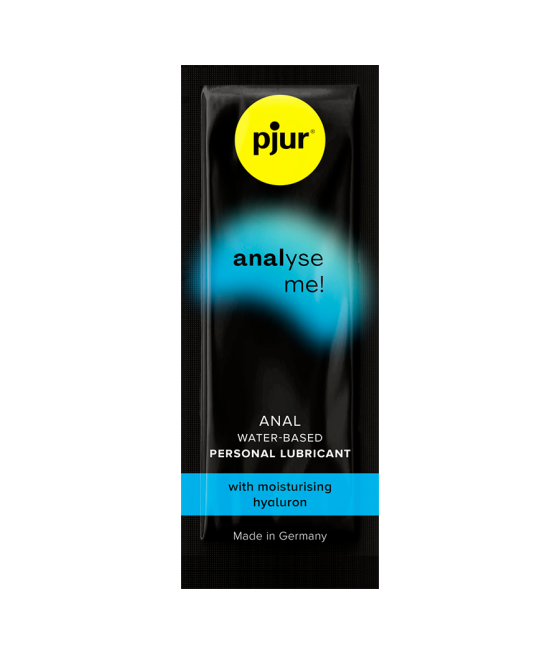 PJUR - ANALYZE ME LUBRIFIANT EAU ANAL 2 ML
