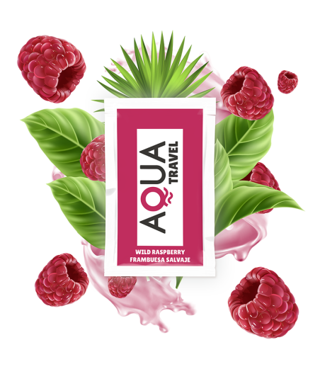 AQUA TRAVEL - LUBRIFICANTE A BASE ACQUA AL GUSTO LAMPONE SELVATICO 6 ML
