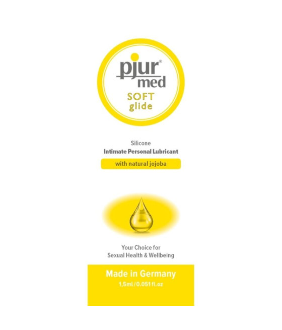 PJUR - LUBRIFICANTE AL SILICONE MED SOFT GLIDE 1.5 ML