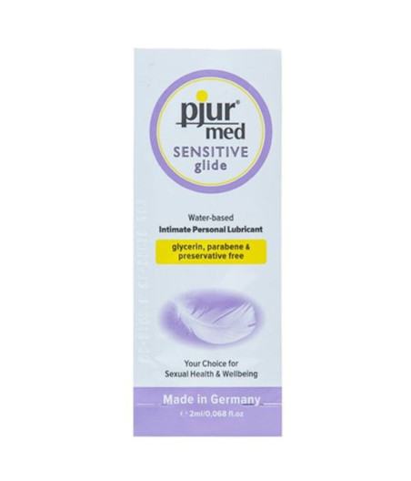 PJUR - MED SENSITIVE GLIDE LUBRIFICANTE A BASE ACQUA 2 ML