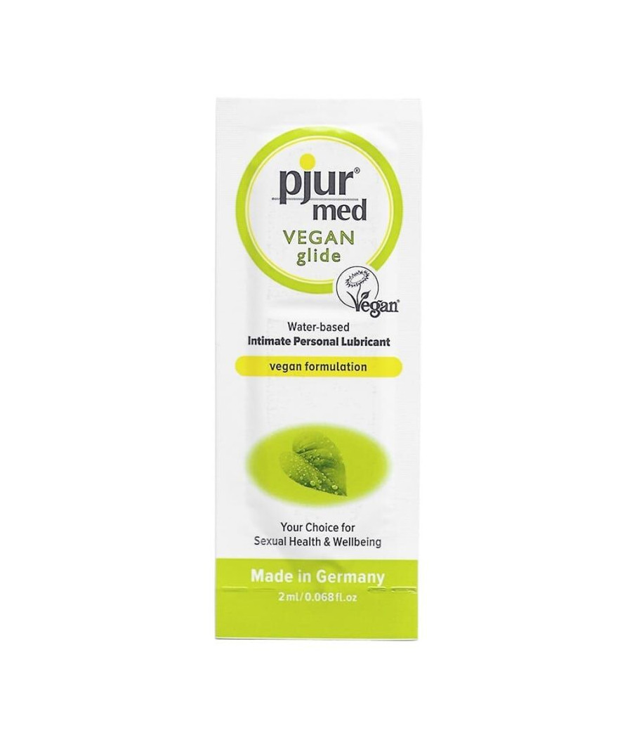 PJUR - MED LUBRIFIANT BASE EAU VEGAN GLIDE 2 ML