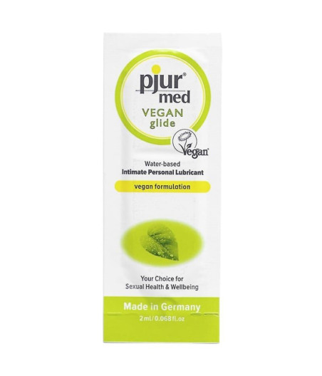 PJUR - MED VEGAN GLIDE WATER BASED LUBRICANT 2 ML