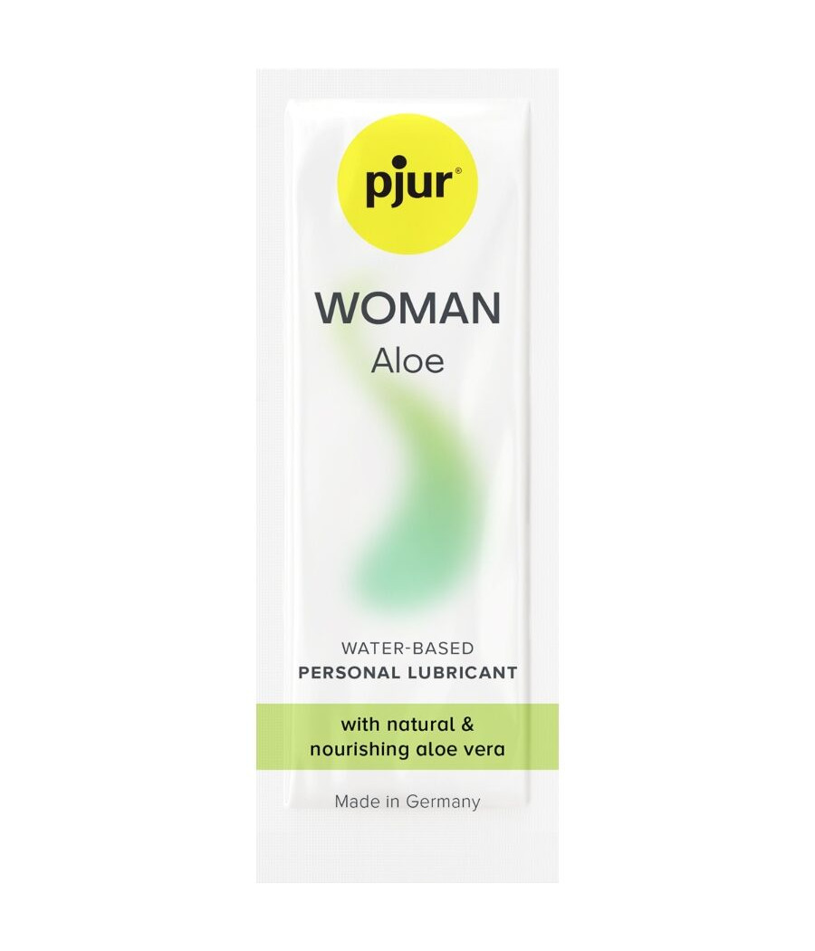 PJUR - WOMAN ALOE LUBRIFICANTE  BASE DE GUA 2 ML