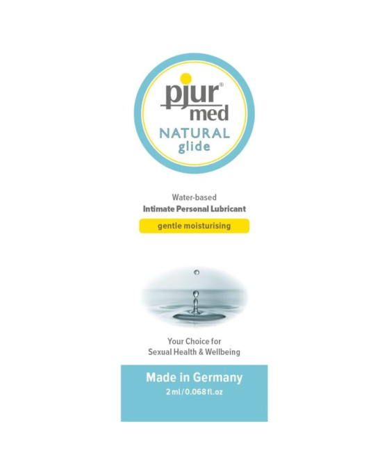 PJUR - MED LUBRIFICANTE NATURALE A BASE ACQUA 2 ML