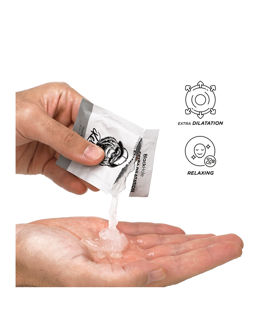 BLACK HOLE - WATER BASED GEL EXTRA DILATATION 6 ML SINGLE DOSE