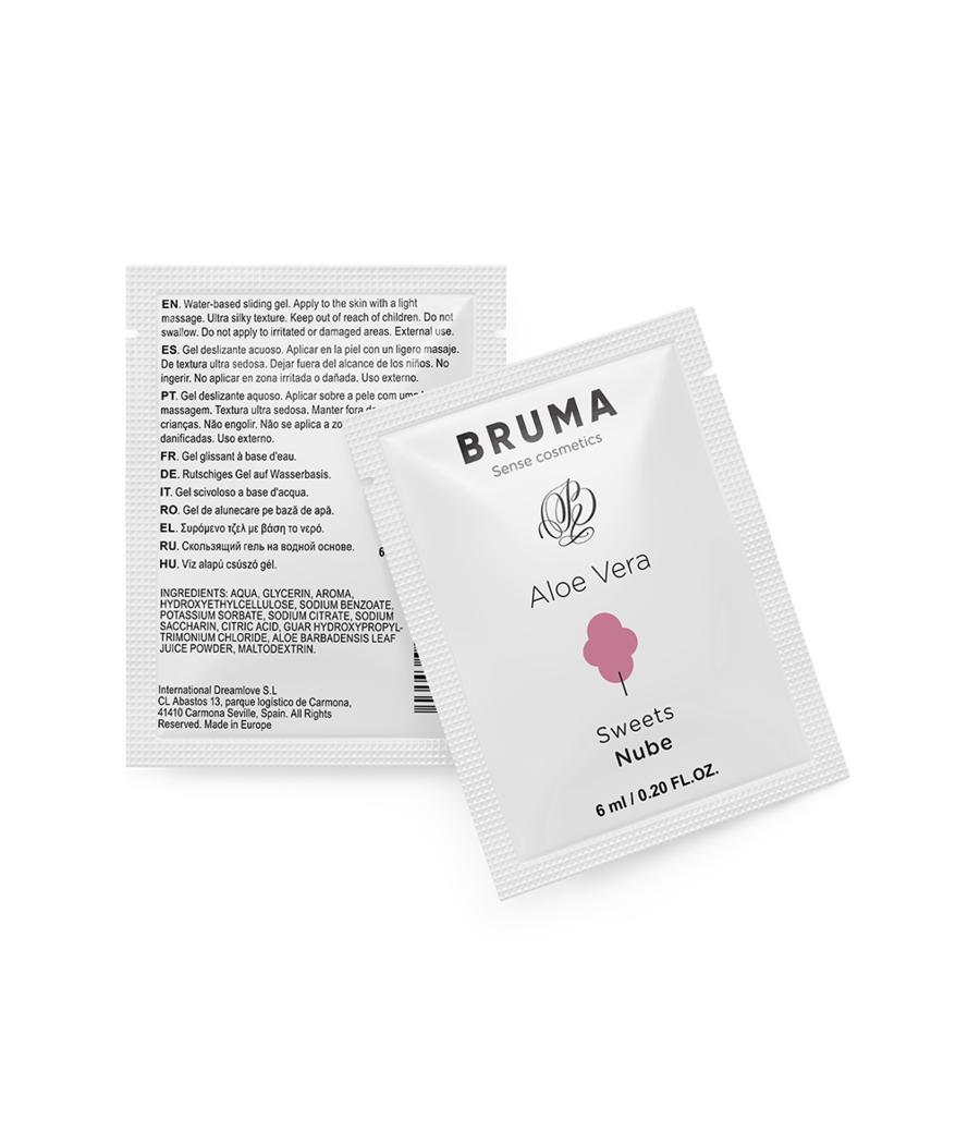 BRUMA - ALOE VERA SLIDING GEL SWEETS FLAVOR 6 ML