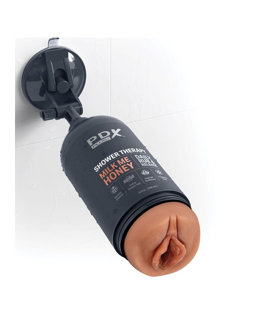 PDX PLUS - MASTURBATEUR STROKER CONCEPTION DE BOUTEILLE DISCRÈTE MILK ME HONEY CANDY SHAMPOOING