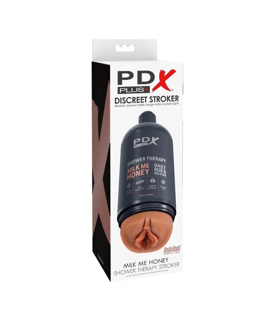 PDX PLUS - STROKER MASTURBATOR DISKRETES FLASCHENDESIGN MILK ME HONEY CANDY SHAMPOO