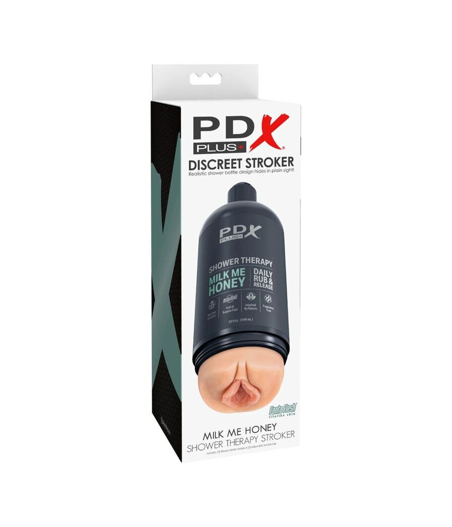 PDX PLUS - MASTURBATEUR STROKER CONCEPTION DISCRÈTE DE LA BOUTEILLE DE SHAMPOOING AU MIEL MILK ME