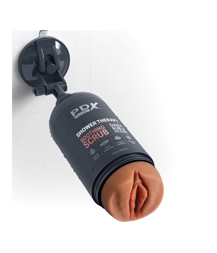 PDX PLUS - STROKER MASTURBATOR DISKRETES FLASCHENDESIGN BERUHIGENDES PEELING-SÜSSIGKEITEN-SHAMPOO