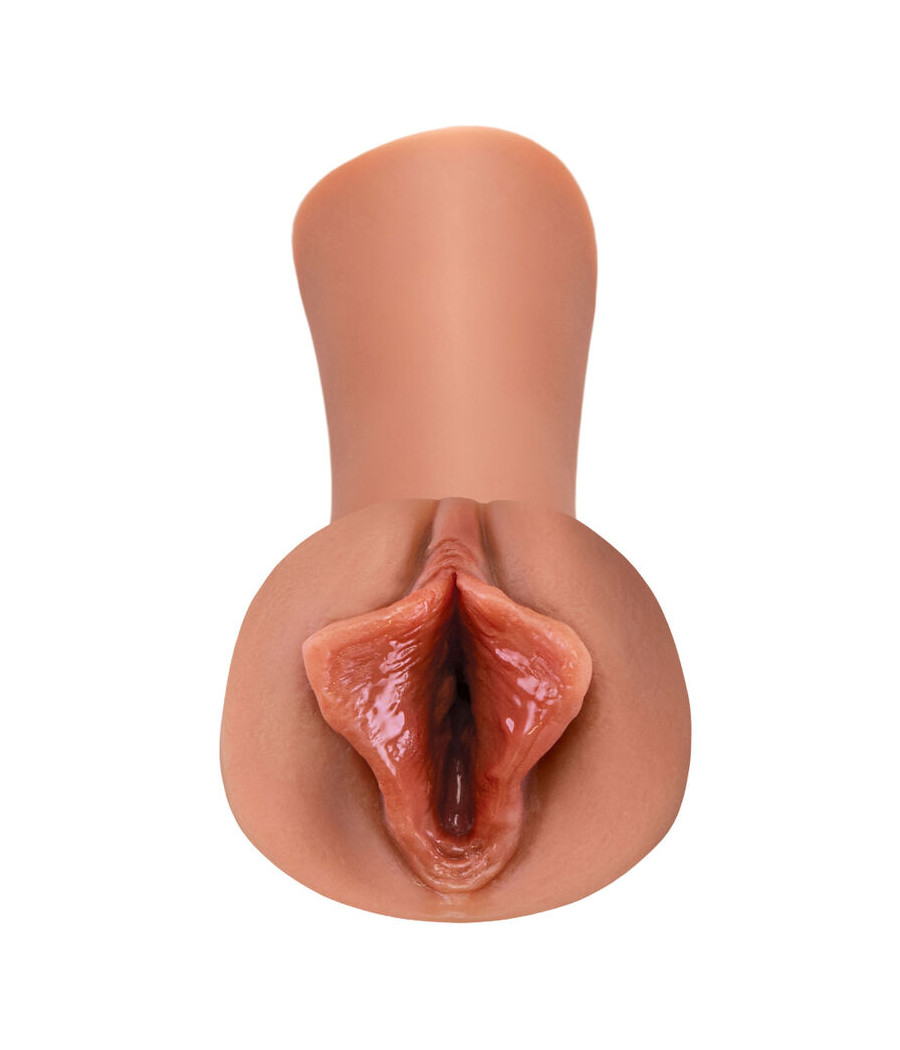 FETISH FANTASY EXTREME - LUSCIOUS LIPS STROKER SILICONE CARAMEL