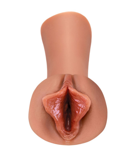 FETISH FANTASY EXTREME - LUSCIOUS LIPS STROKER SILICONE CARAMEL