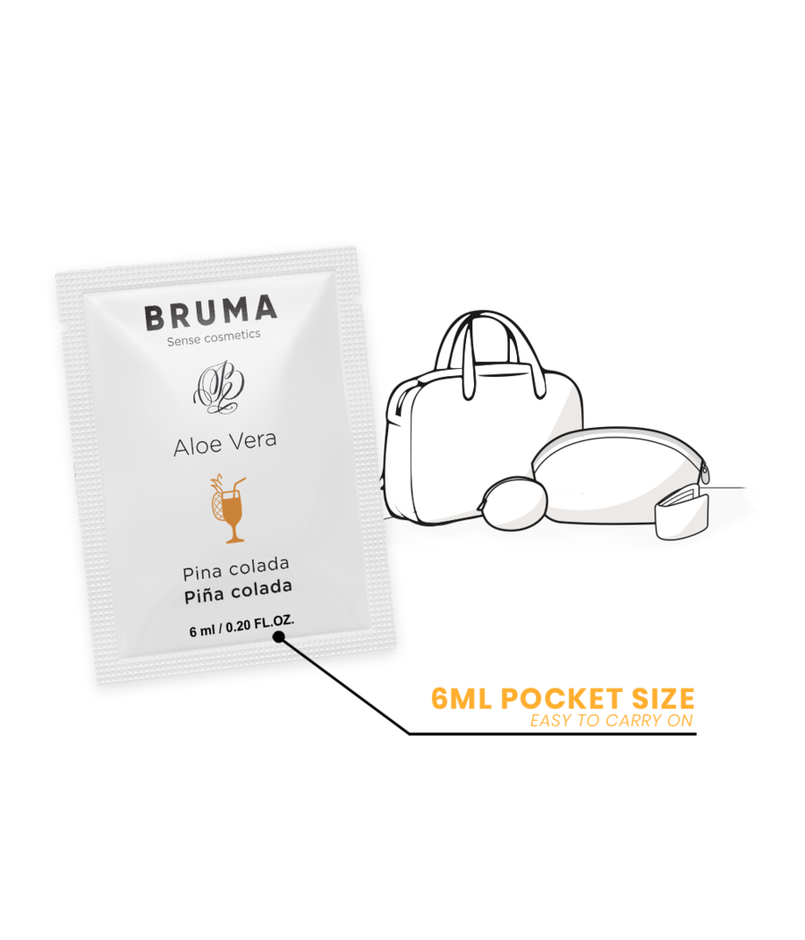 BRUMA - GEL SCORREVOLE ALOE VERA GUSTO PINA COLADA 6 ML