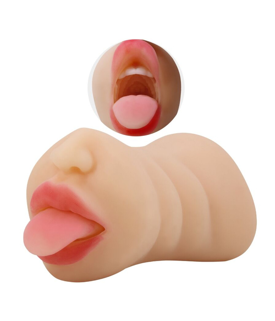 CRAZY BULL - SARAH VAGINA-SHAPED MASTUBADOR DUAL ENTRY