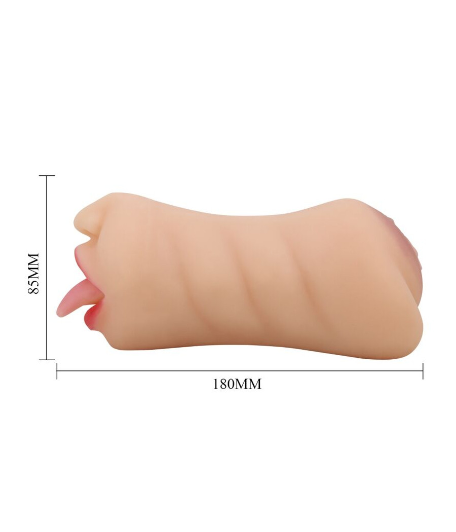 CRAZY BULL - SARAH MASTUBADOR EM FORMA DE VAGINA DUPLA ENTRADA