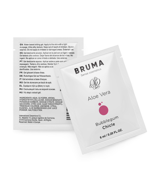 BRUMA - GEL GLISSANT ALOE VERA SAVEUR BUBBLEGUM 6 ML