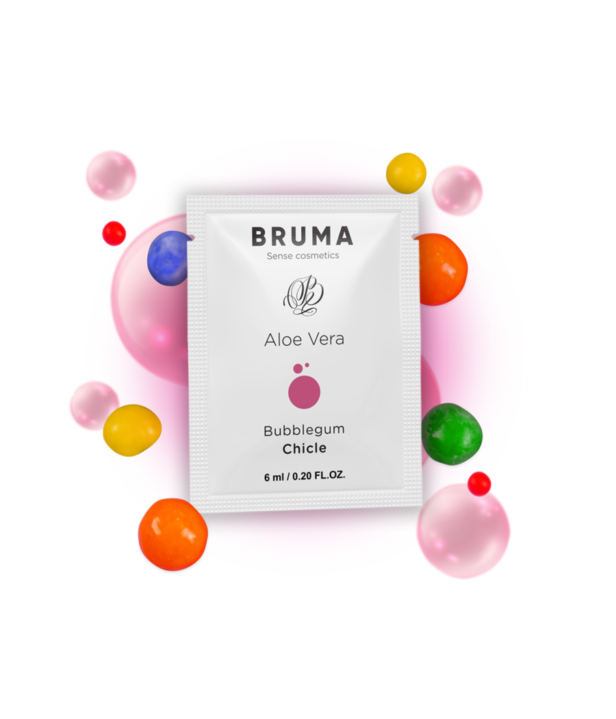BRUMA - 6 ML GEL DESLIZANTE CON ALOE VERA SABOR A CHICLE