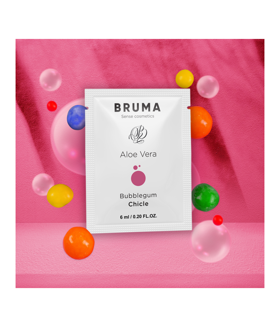 BRUMA - 6 ML GEL DESLIZANTE CON ALOE VERA SABOR A CHICLE