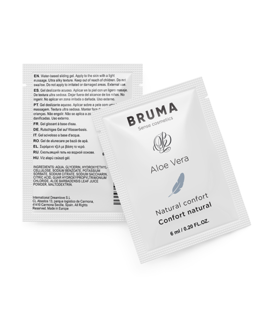 BRUMA - GEL GLISSANT ALOE VERA CONFORT NATUREL 6 ML