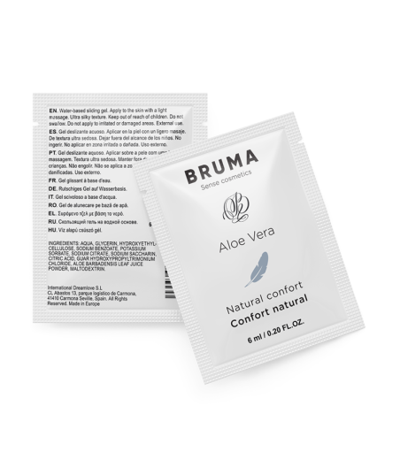 BRUMA - 6 ML GEL DESLIZANTE CON ALOE VERA CONFORT NATURAL
