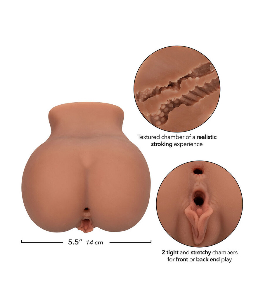 CALEXOTICS - THE ROLLER BABE DUPLO MASTURBADOR REALÍSTICO CARNE