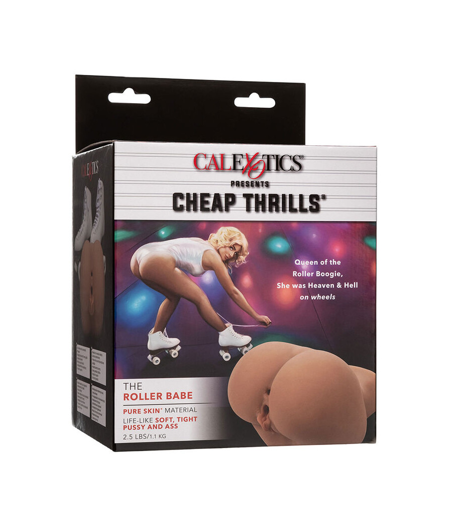 CALEXOTICS - THE ROLLER BABE DUPLO MASTURBADOR REALÍSTICO CARNE