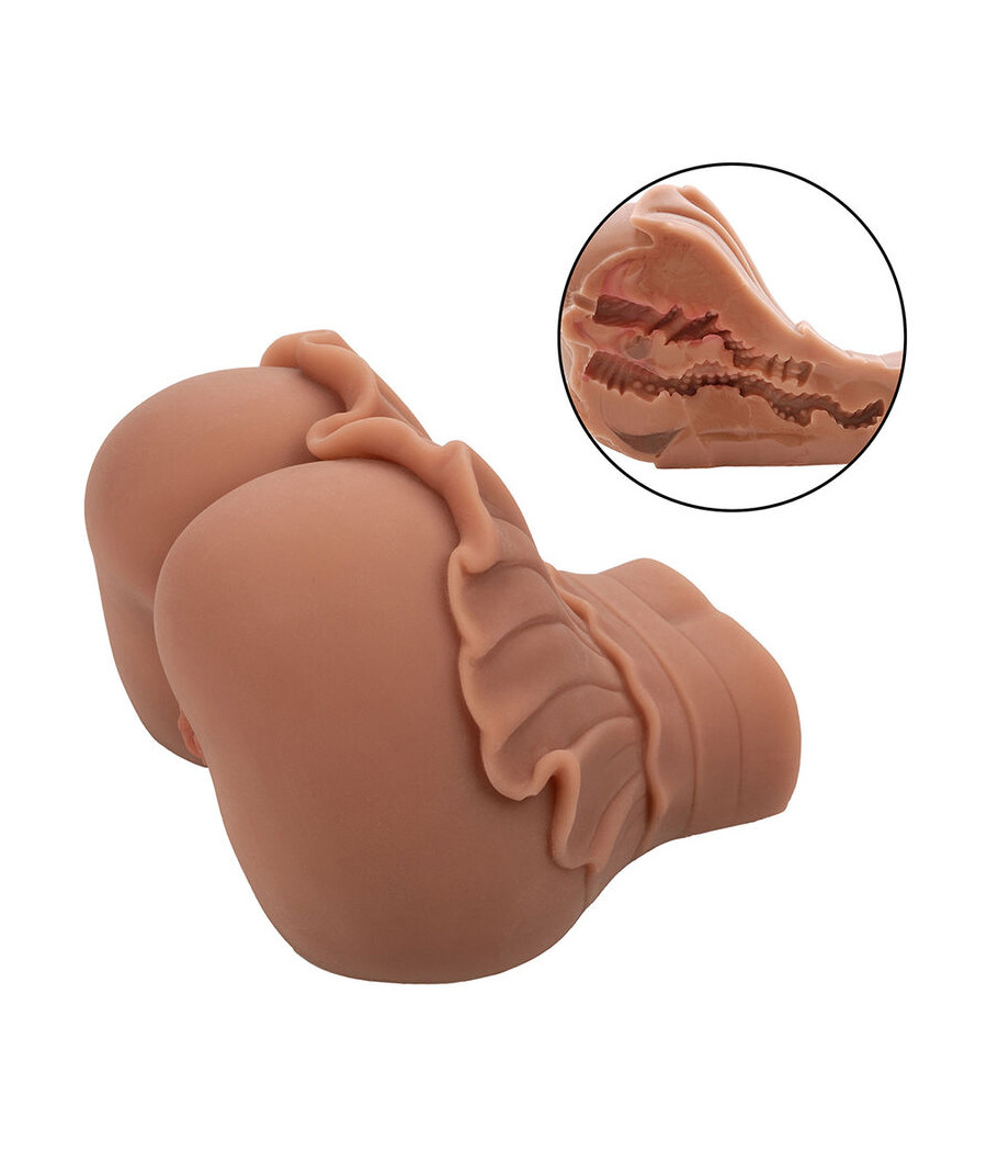 CALEXOTICS - LA REGINA DEL BENVENUTO DOPPIO MASTURBATORE REALISTICO CARAMELLO