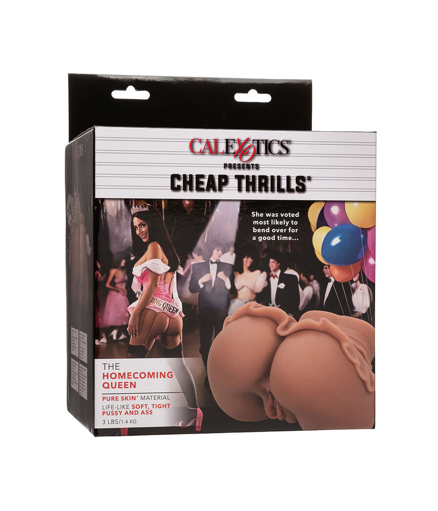 CALEXOTICS - A RAINHA DO BAILE MASTURBADOR DUPLO REALÍSTICO CARAMELO