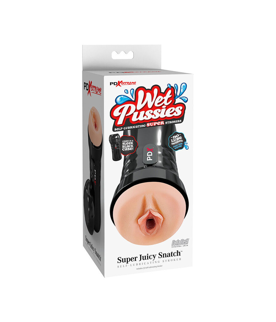 PDX EXTREME - WET PUSSIES SELF-LUBRICATING VAGINA MASTURBATOR FLESH