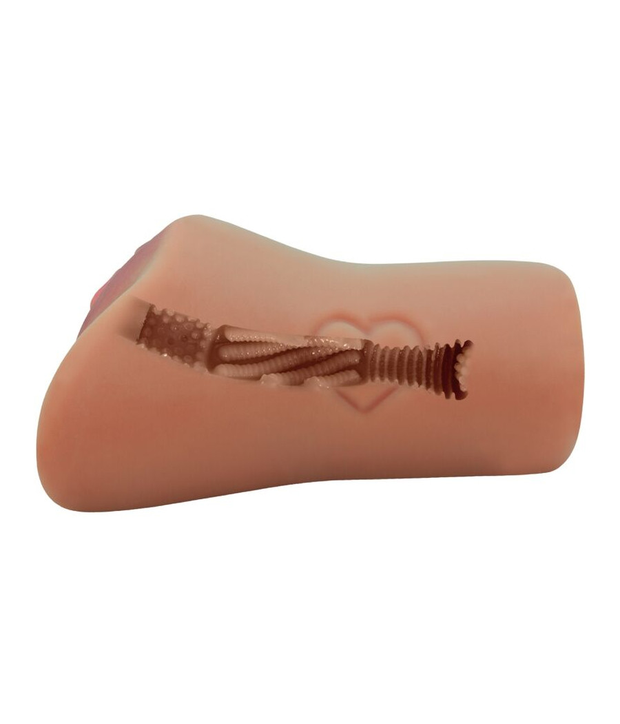 CRAZY BULL - SCHARLACHROTES VAGINA- UND ANUS-DESIGN MIT HERZFLEISCH