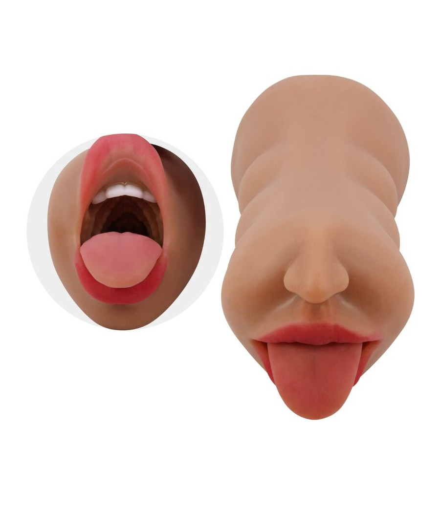 CRAZY BULL - SARAH DUPLO MASTURBADOR BOCA E VAGINA CARNE