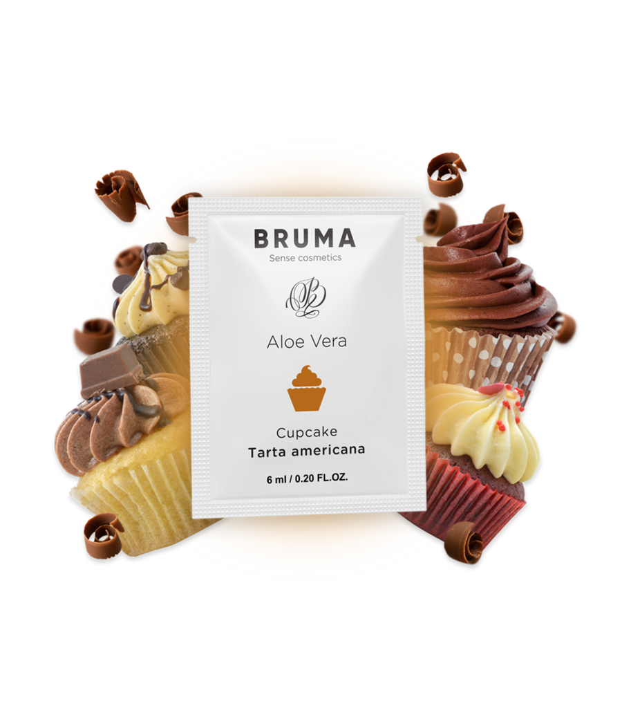 BRUMA - 6 ML GEL DESLIZANTE CON ALOE VERA SABOR A TARTA AMERICANA