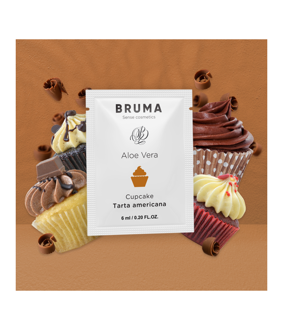 BRUMA - 6 ML GEL DESLIZANTE CON ALOE VERA SABOR A TARTA AMERICANA