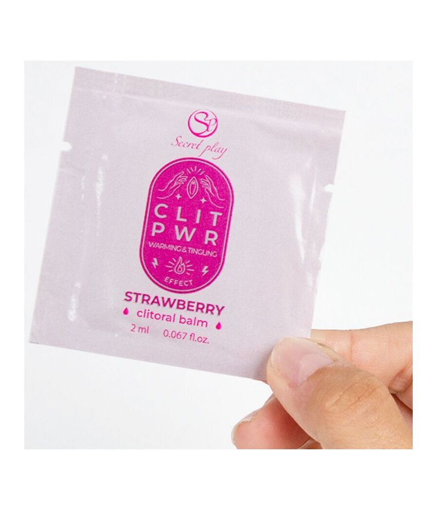 SECRETPLAY - SINGLE DOSE STRAWBERRY LUBRICANT 2 ML