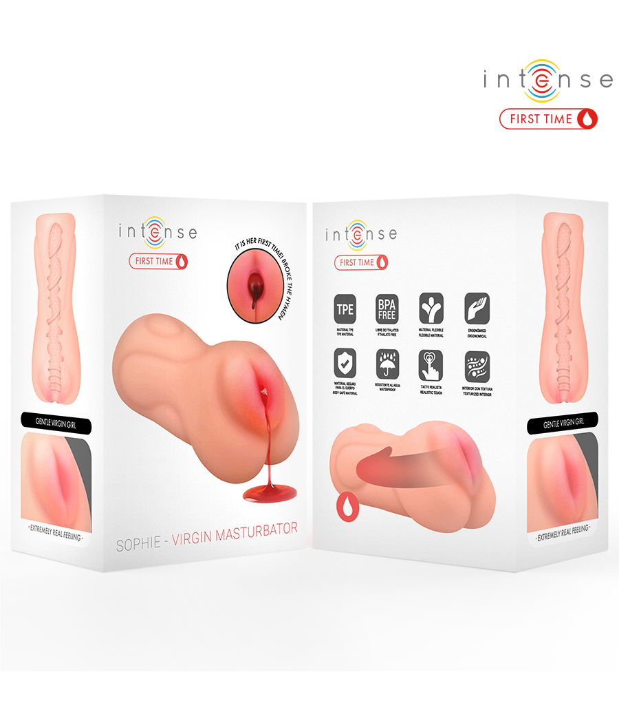 INTENSE FIRST TIME  - SOPHIE JUNGFRAU MASTURBATOR MIT BLUTUNG