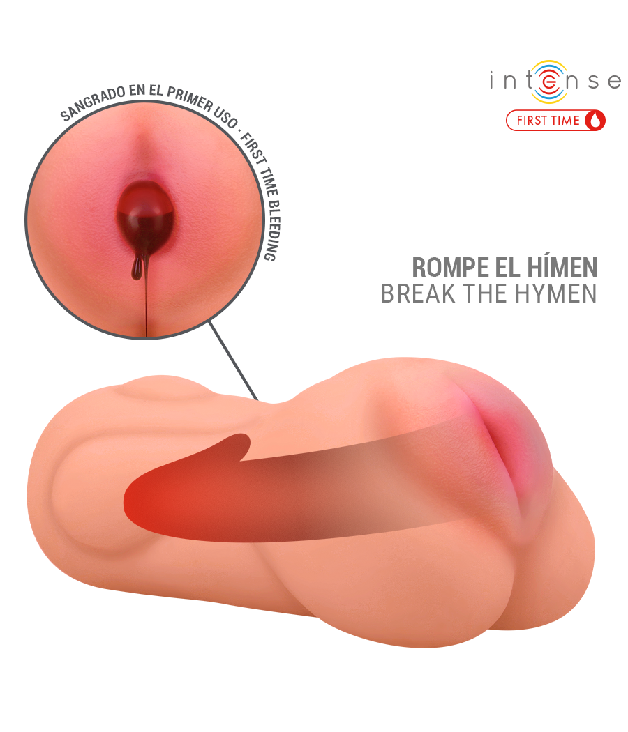 INTENSE FIRST TIME - SOPHIE VIRGEM MASTURBADORA COM SANGRAMENTO