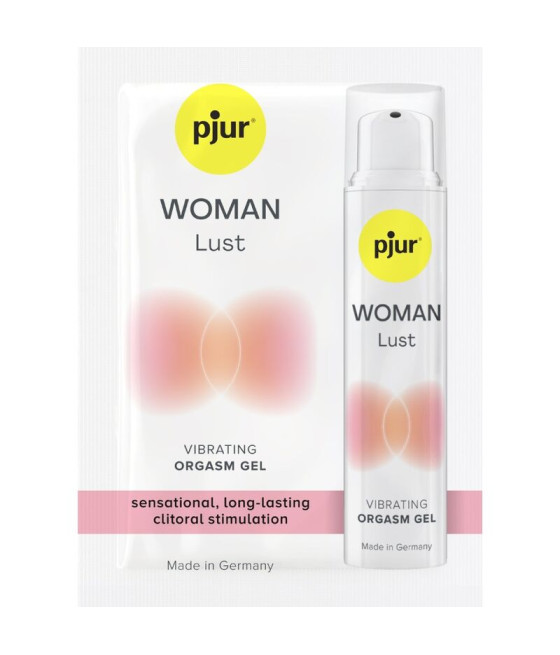 PJUR - WOMAN LUST GEL VIBRANTE MONO DOSE PER ORGASMO 1,5 ML